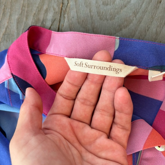 Soft Surroundings Jubilant tunic dress | size medium - Picture 6 of 9